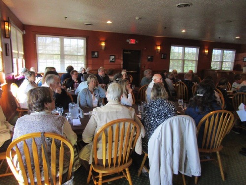 2017 Fall Luncheon - Ridgeview Restaurant with  Carmine Inserra, the speaker.